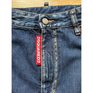 Dsquared2 Vintage Denim Midi Length Skirt